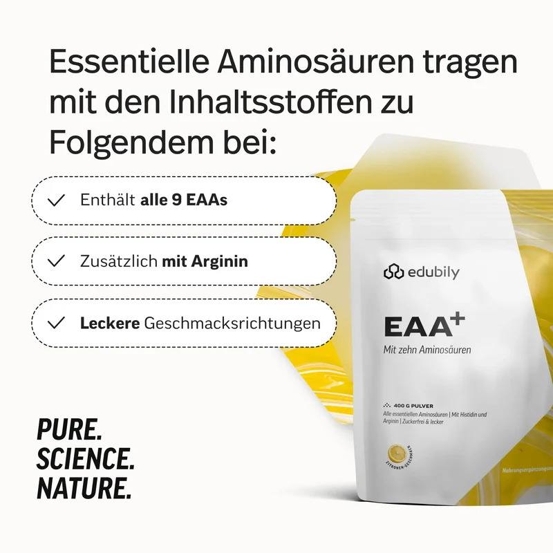 EAA Pulver – Essenzielle Aminosäuren