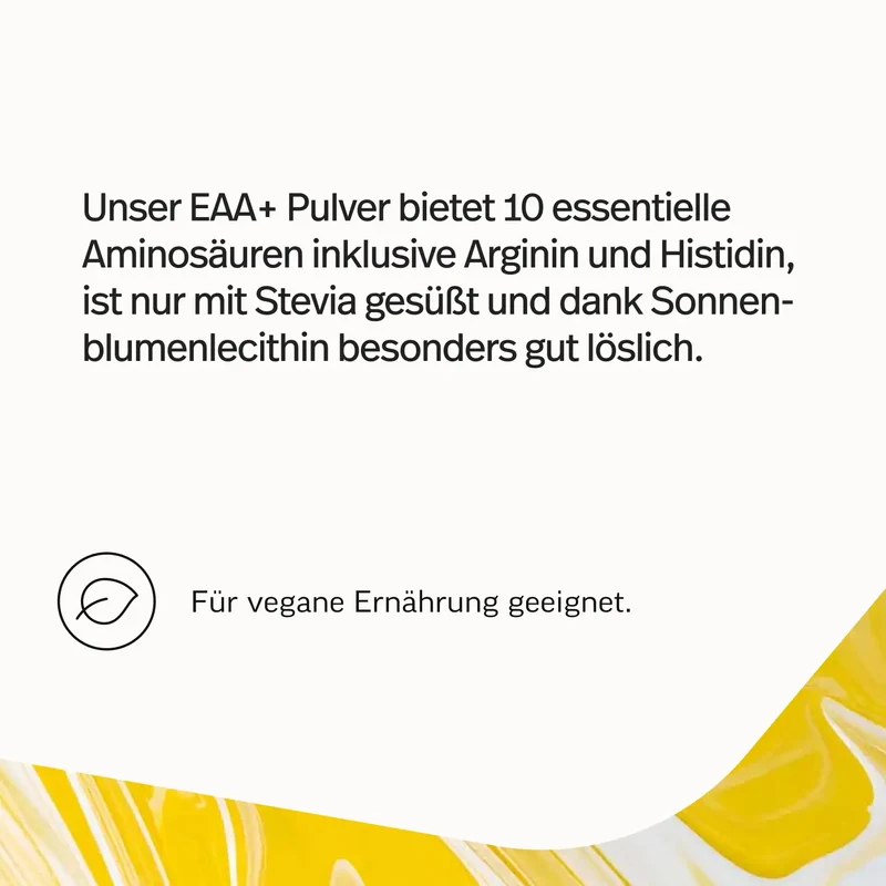 EAA Pulver – Essenzielle Aminosäuren