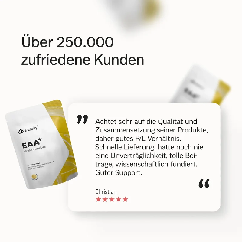 EAA Pulver – Essenzielle Aminosäuren