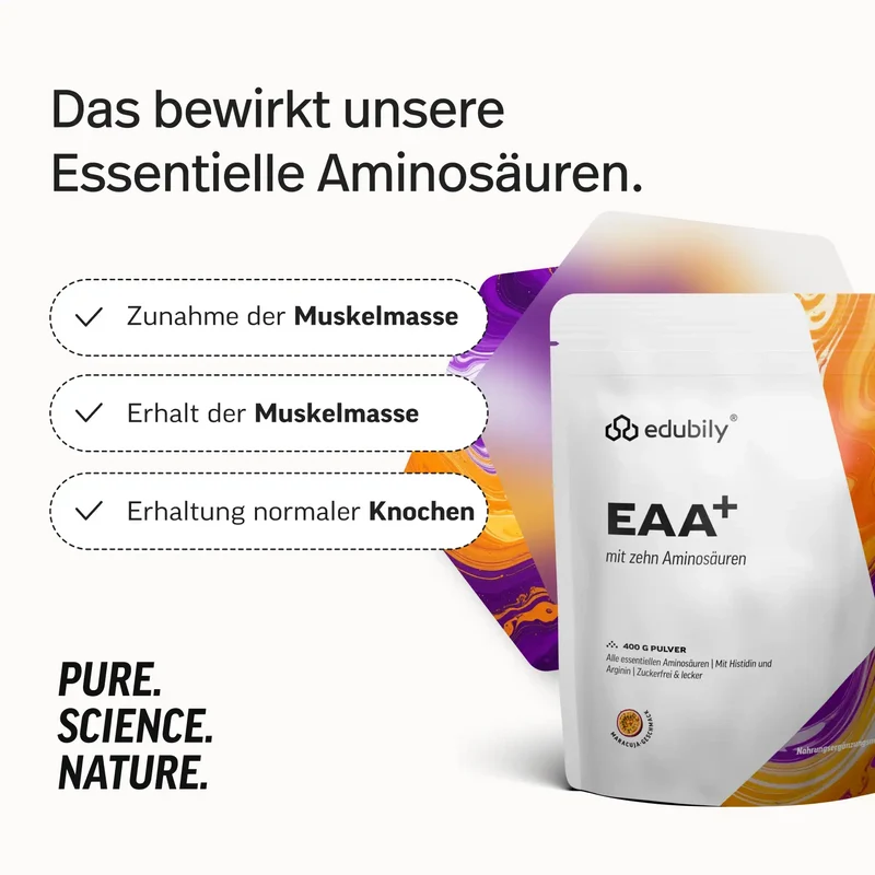 EAA Pulver – Essenzielle Aminosäuren