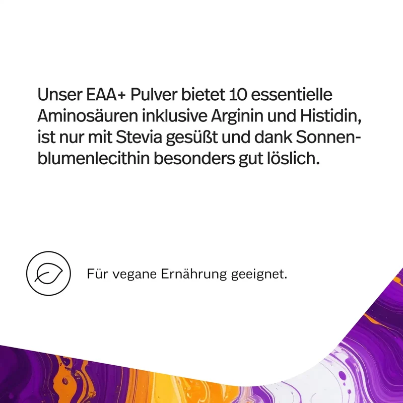 EAA Pulver – Essenzielle Aminosäuren