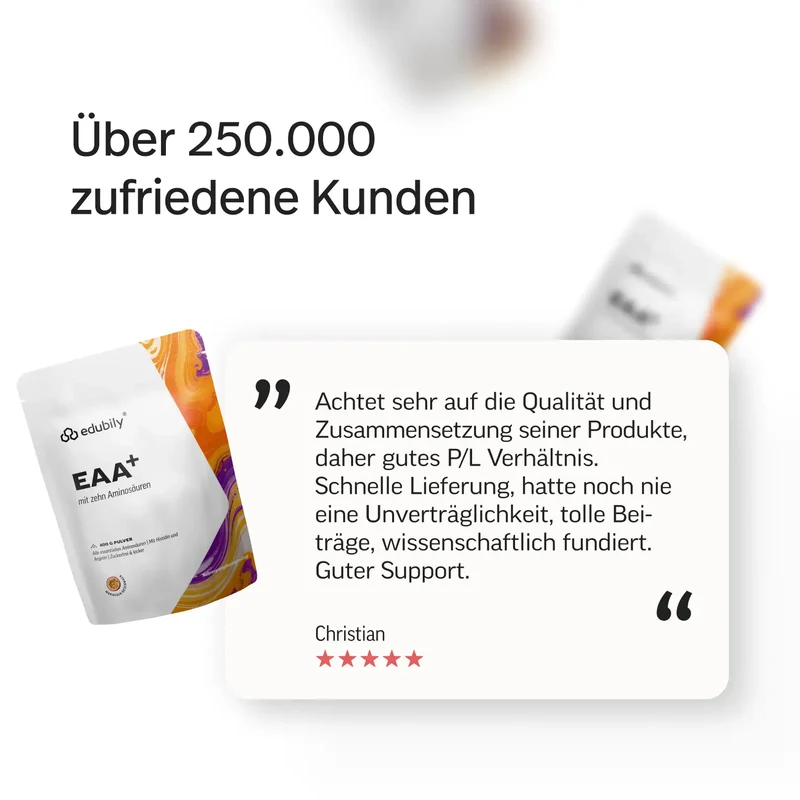 EAA Pulver – Essenzielle Aminosäuren