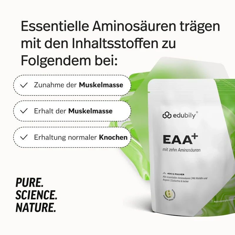 EAA Pulver – Essenzielle Aminosäuren