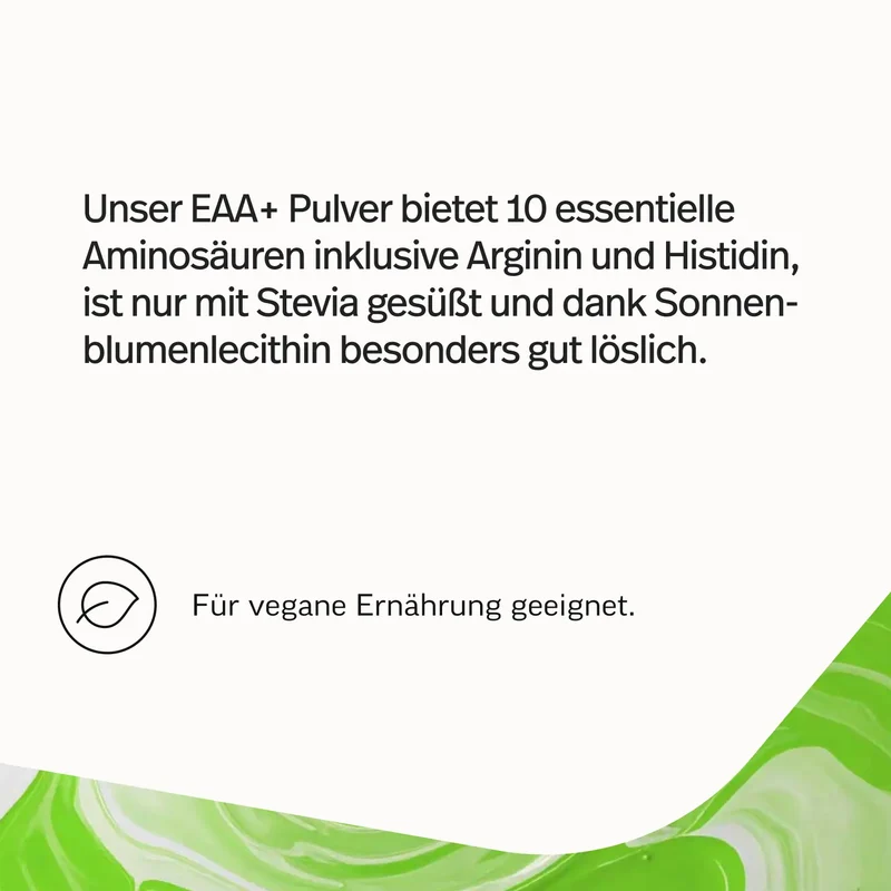 EAA Pulver – Essenzielle Aminosäuren