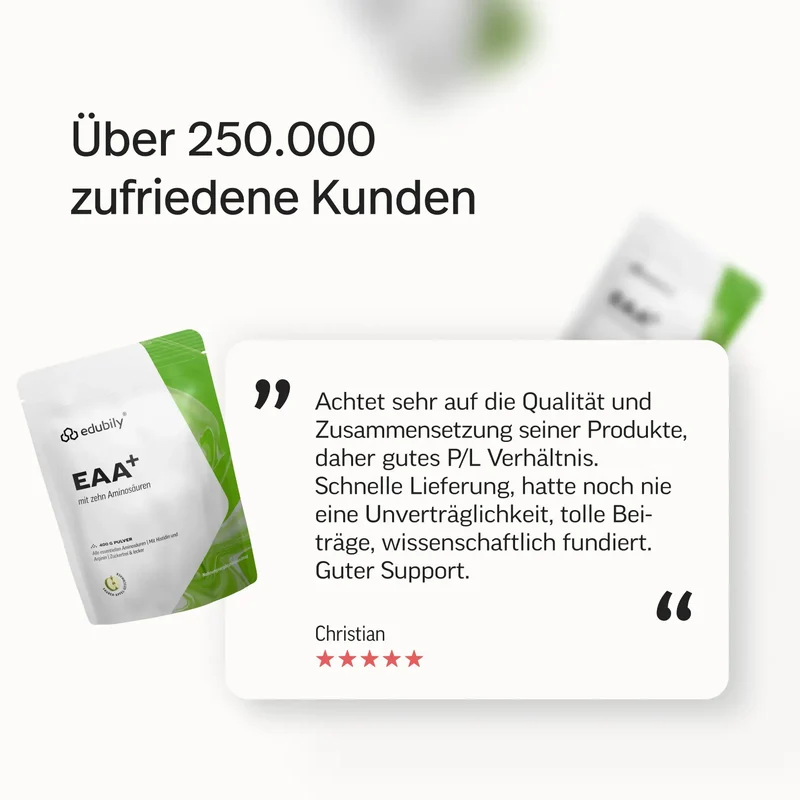 EAA Pulver – Essenzielle Aminosäuren