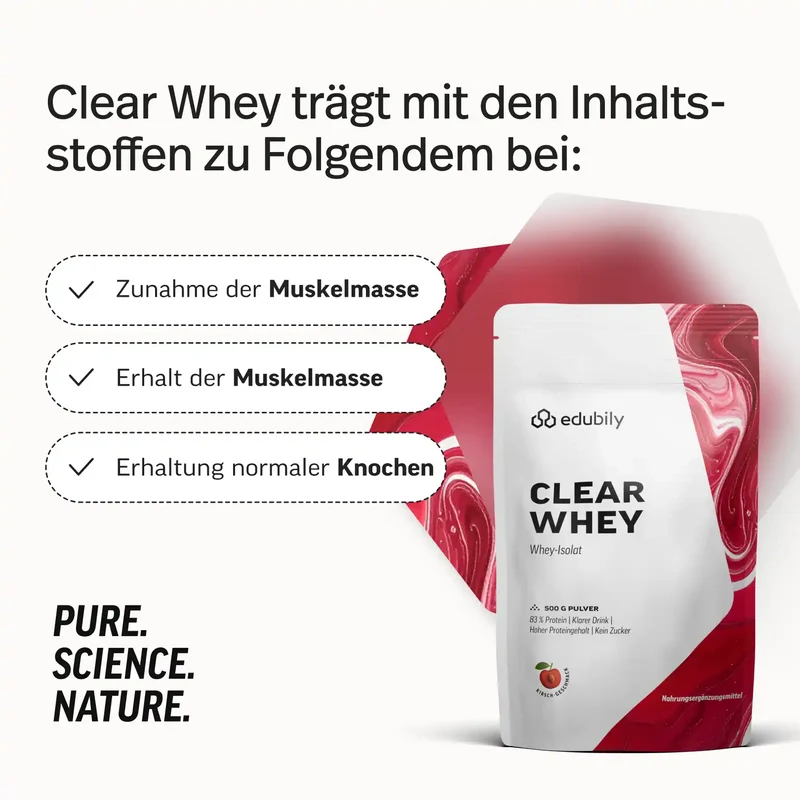 Clear Whey - Pulver aus Whey-Isolat