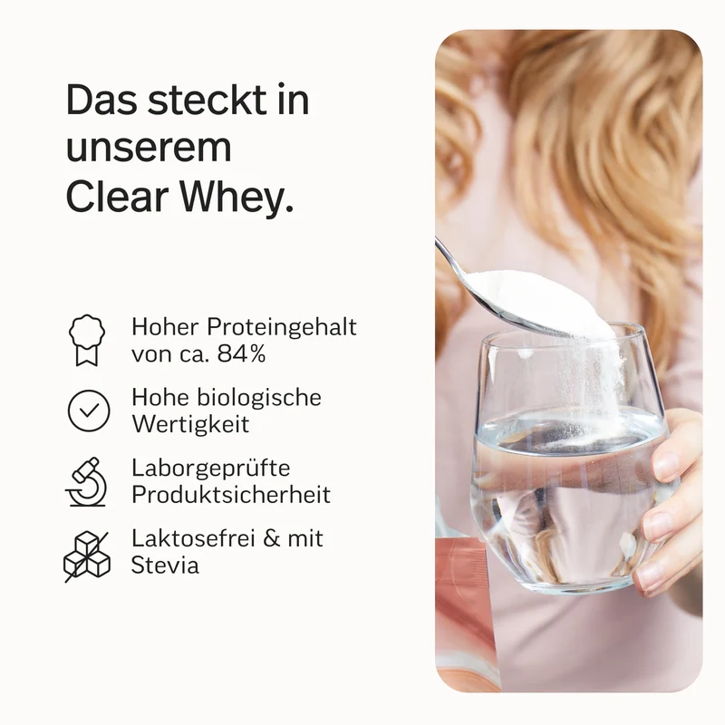 Clear Whey - Pulver aus Whey-Isolat