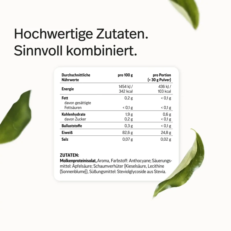 Clear Whey - Pulver aus Whey-Isolat