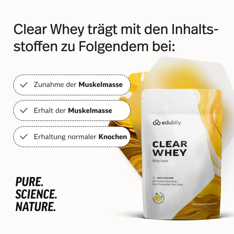 Clear Whey - Pulver aus Whey-Isolat