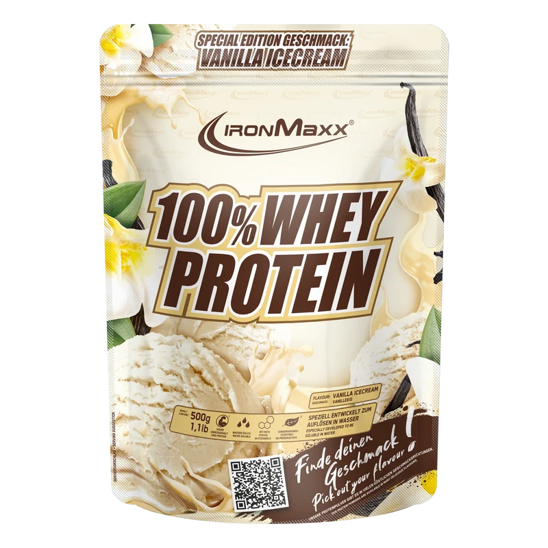 100% Whey Protein (500g) - Vanilla Ice Cream