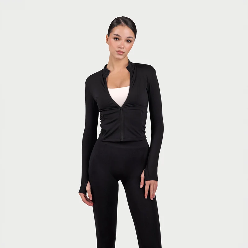MRIIÀ Soft Active Zip Up Jacket