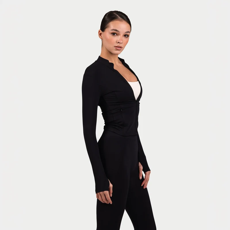MRIIÀ Soft Active Zip Up Jacket