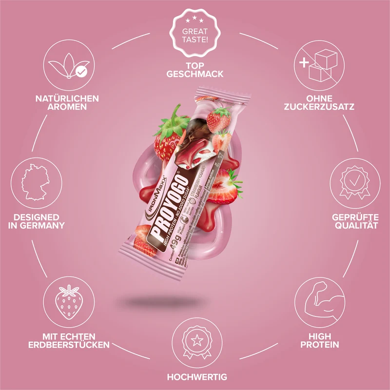 Proyogo® (24x49g) - Strawberry Yoghurt