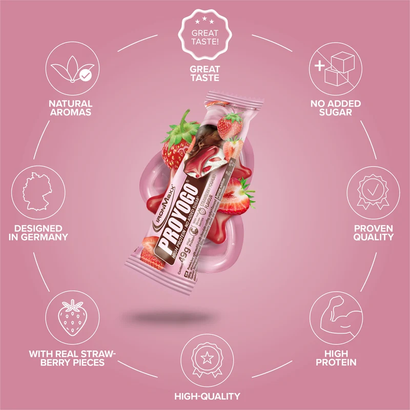 Proyogo® (24x49g) - Strawberry Yoghurt
