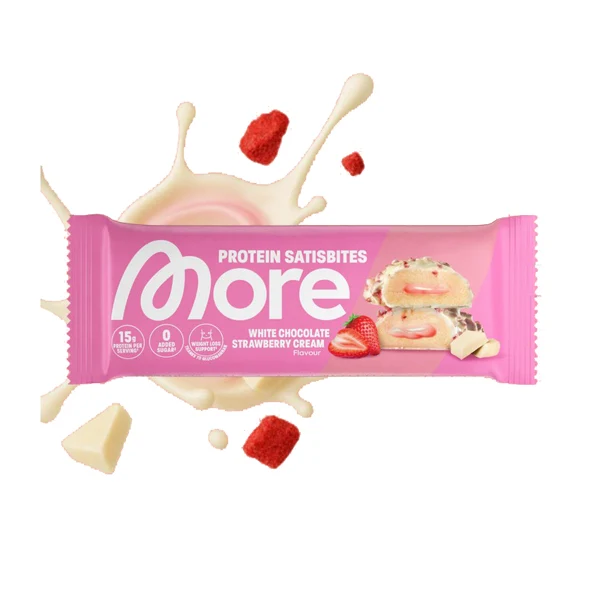 More Nutrition PROTEIN SATISBITES BAR, 2x25 g Riegel