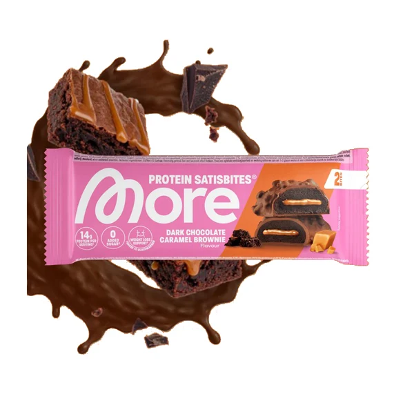 More Nutrition PROTEIN SATISBITES BAR, 2x25 g Riegel