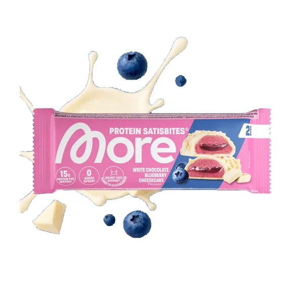 More Nutrition PROTEIN SATISBITES BAR, 2x25 g Riegel