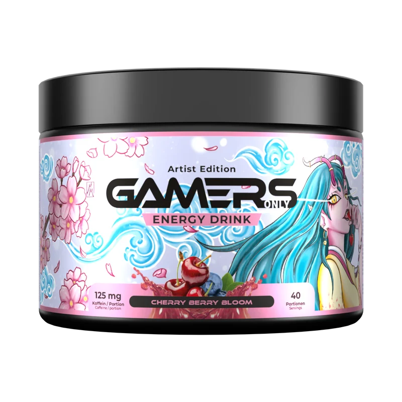Energy Drink Cherry Berry Bloom