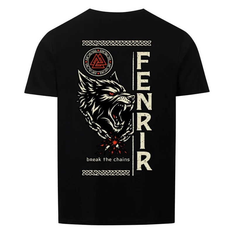 Wolfsklauen - Basic Shirt Unisex Backprint