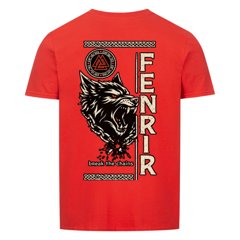 Wolfsklauen - Basic Shirt Unisex Backprint