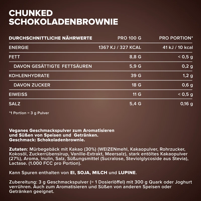 Chunked (150g) - Fudge Brownie