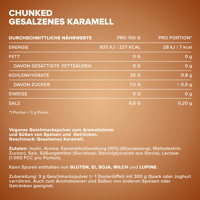 Chunked (150g) - Salted Caramel