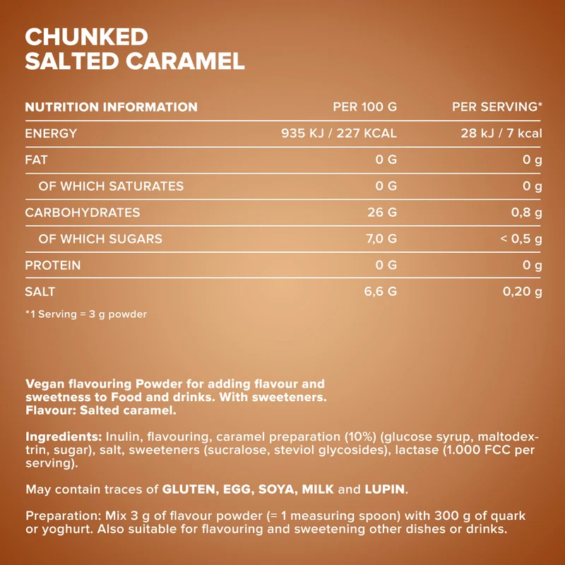 Chunked (150g) - Salted Caramel