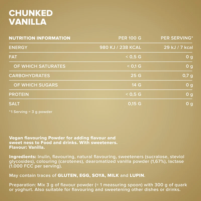 Chunked (150g) - Vanilla