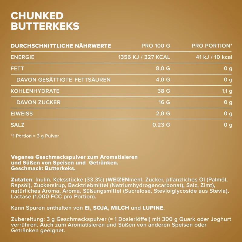 Chunked (150g) - Butterkeks