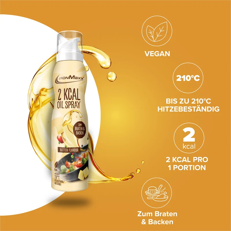 2 kcal Oil Spray (200ml) - Butter