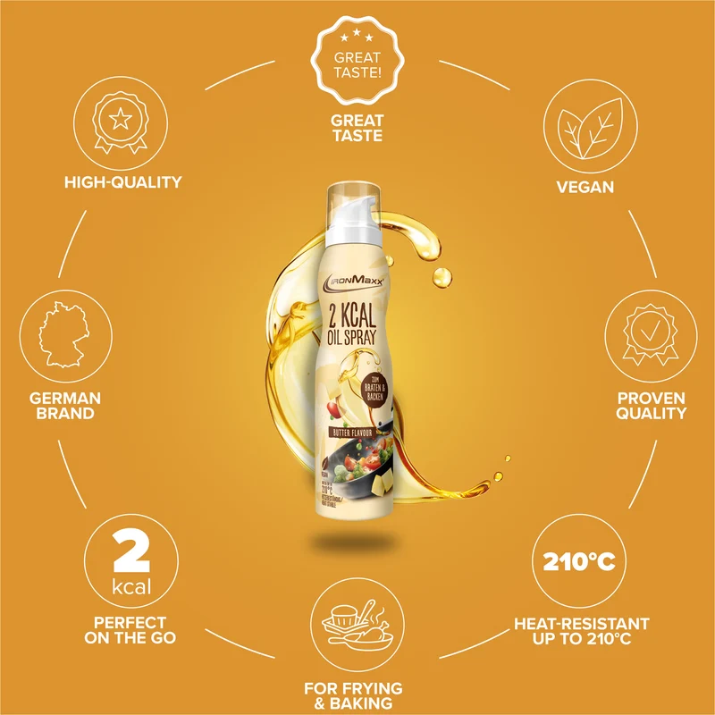2 kcal Oil Spray (200ml) - Butter