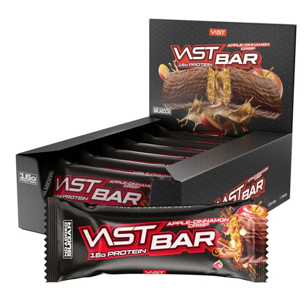 Vast BAR PROTEIN RIEGEL, 12x 45 g Riegel, Choco Crisp