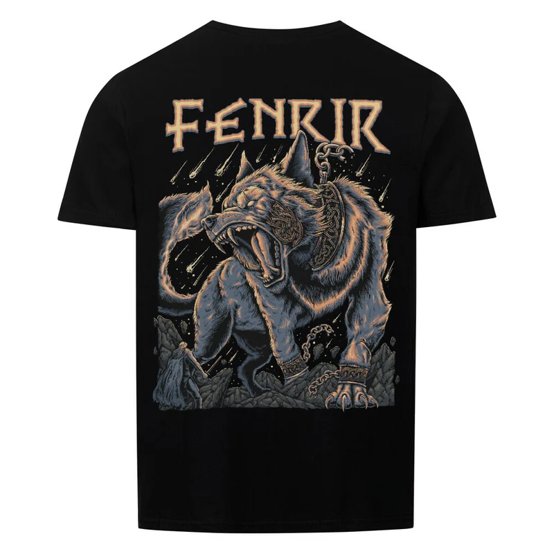 Fenrir - Basic Shirt Unisex Backprint
