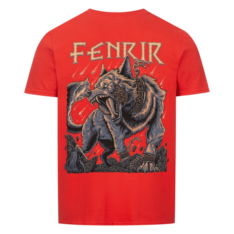 Fenrir - Basic Shirt Unisex Backprint