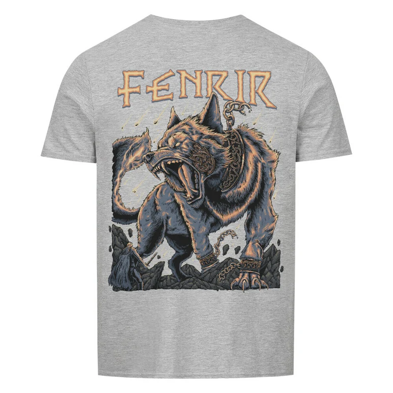 Fenrir - Basic Shirt Unisex Backprint