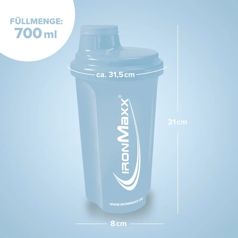 Shaker (700ml) - Columbia Blue