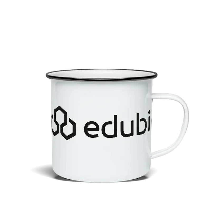 Emaille-Tasse