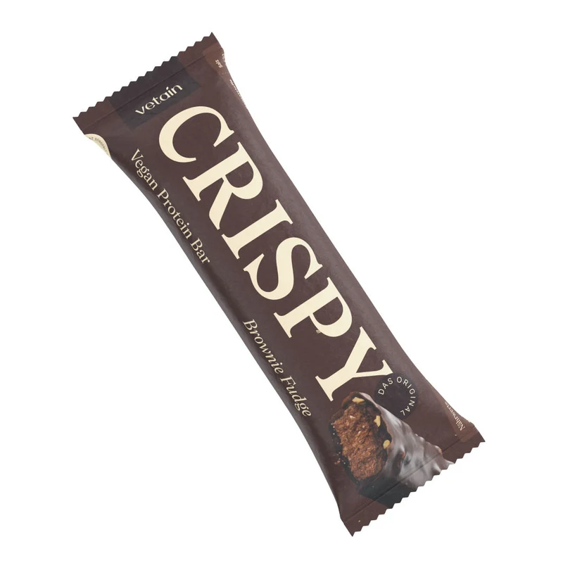 CRISPY Vegan Protein Bar - Brownie Fudge