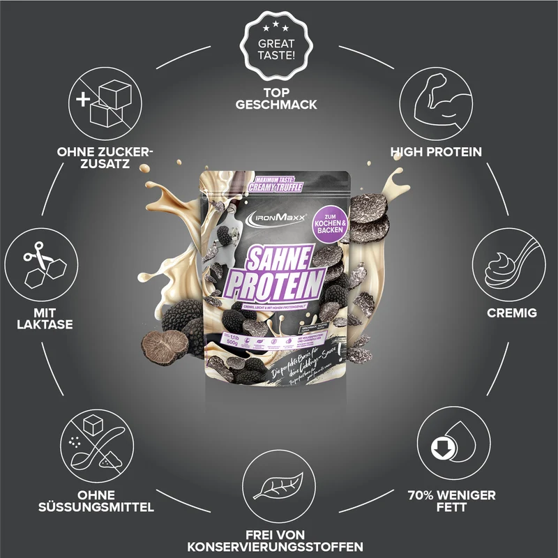 Sahne Protein (500g) - Trüffel