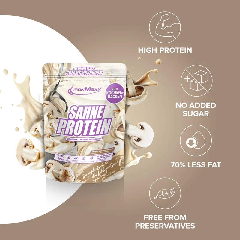 Sahne Protein (500g) - Champignon Rahm