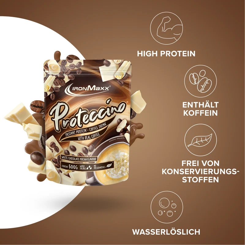 Proteccino (500g) - White Chocolate Mocha