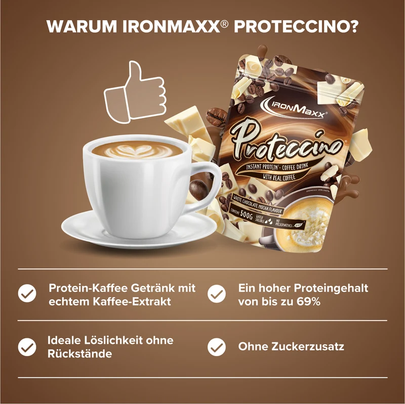 Proteccino (500g) - White Chocolate Mocha
