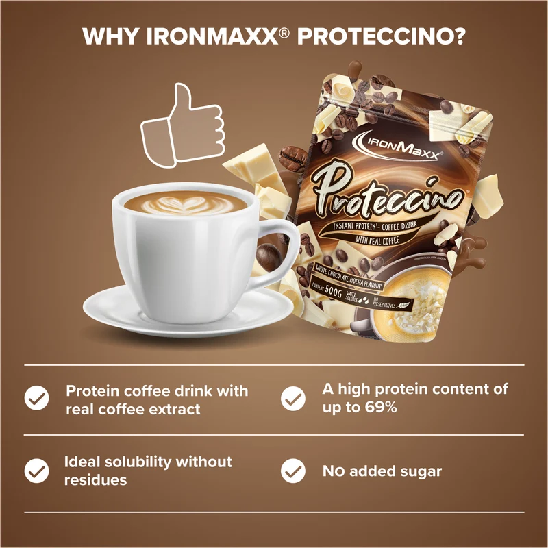 Proteccino (500g) - White Chocolate Mocha