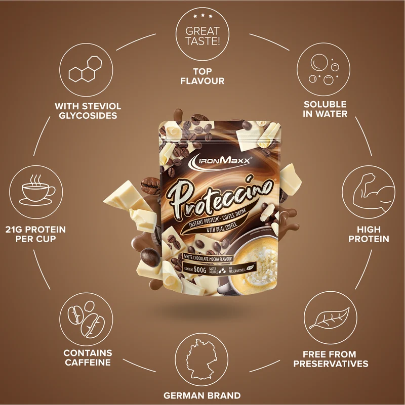 Proteccino (500g) - White Chocolate Mocha