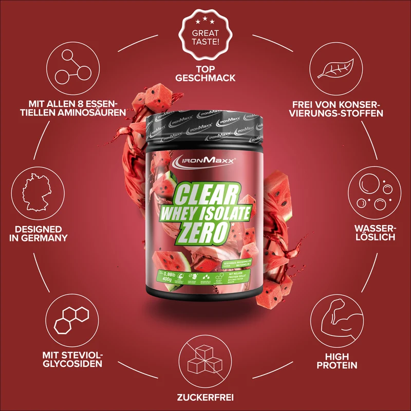 Clear Whey Isolate ZERO (400g) - Watermelon