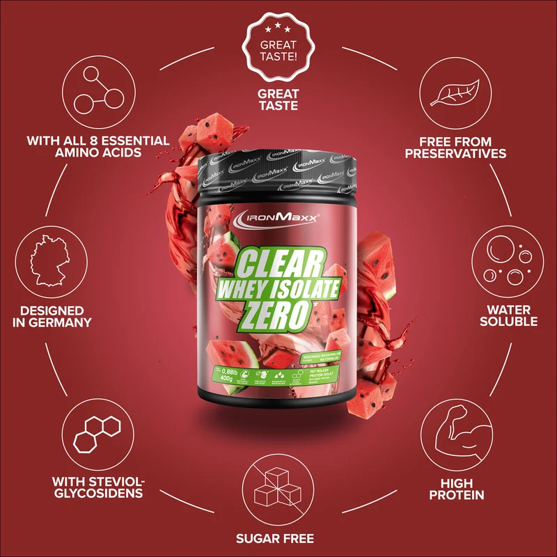 Clear Whey Isolate ZERO (400g) - Watermelon