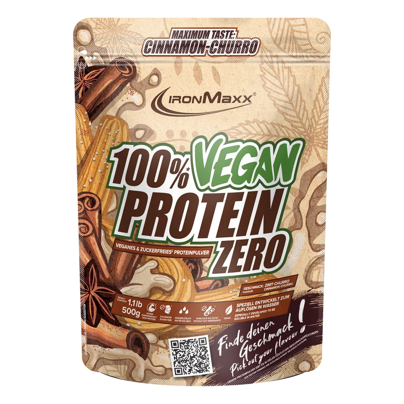 100% Vegan Protein Zero (500g) - Cinnamon Churro