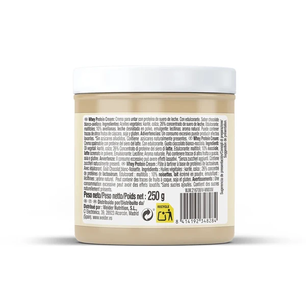 Weider WHEY PROTEIN CREAM, 250 g Glas