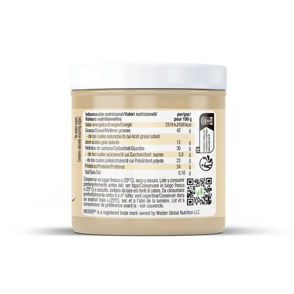 Weider WHEY PROTEIN CREAM, 250 g Glas