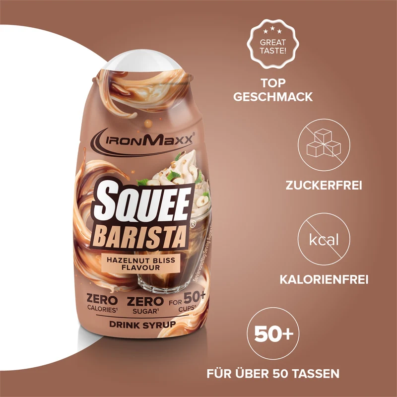 SqueeBarista (65ml) - Hazelnut Bliss